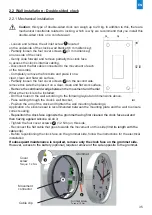 Preview for 35 page of Bodet Profil 750 Installation And Operation Manual