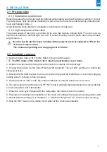 Preview for 7 page of Bodet Profil 930 L Installation And Operation Manual