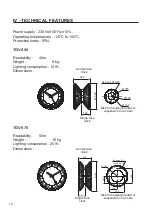 Preview for 10 page of Bodet Profil TGV 950 Installation And Operating Instructions Manual