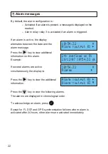 Preview for 22 page of Bodet SIGMA H Installation And Start-Up Instructions Manual