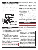 Предварительный просмотр 2 страницы Bodine 0790 Instructions For Installation And Operation