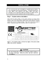 Preview for 6 page of Bodine Pacesetter 2995 Instructions For Installation And Operation Manual