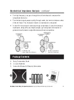 Preview for 9 page of BodiSure BBC100-BK Instruction Manual &  Warranty Information