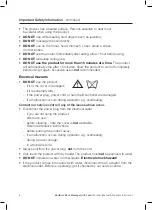 Preview for 4 page of BodiSure BMRE12 Instruction Manual &  Warranty Information