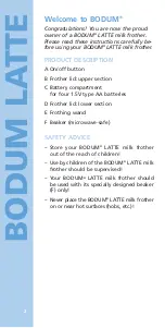 Preview for 3 page of Bodum 10864 Instructions For Use Manual