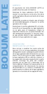 Preview for 21 page of Bodum 10864 Instructions For Use Manual