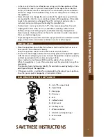 Preview for 3 page of Bodum 1176 Instructions For Use Manual