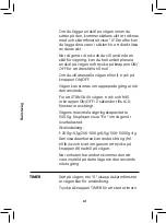 Preview for 64 page of Bodum 11915 BISTRO Instructions For Use Manual