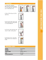 Preview for 5 page of Bodum 3021 / 3022 Instructions For Use Manual