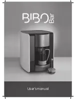 Preview for 1 page of Bodum Bibo Bar User Manual