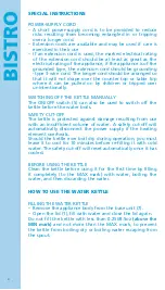 Preview for 8 page of Bodum BISTRO 11445 Instructions For Use Manual