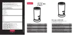 Preview for 1 page of Bodum Bistro 11870 Instructions For Use Manual