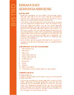 Preview for 43 page of Bodum Bistro K11179 Instructions For Use Manual