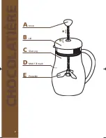 Preview for 2 page of Bodum CHOCOLATIERE 10676 Instructions For Use Manual