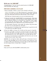 Preview for 3 page of Bodum CHOCOLATIERE 10676 Instructions For Use Manual