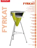 Preview for 1 page of Bodum Fyrkat 11478 Instructions For Use Manual