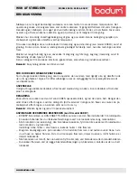 Preview for 5 page of Bodum K0810 Instructions For Use Manual