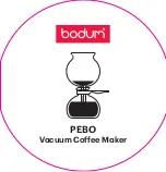 Preview for 1 page of Bodum PEBO Manual