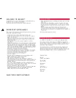 Preview for 2 page of Bodum YUKON 3010-USA Instructions For Use