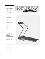 Body Break 1610639-2 Owner'S Manual preview