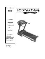 Body Break 1611325 Owner'S Manual preview