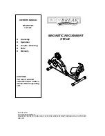 Предварительный просмотр 1 страницы Body Break 16116828 Owner'S Manual