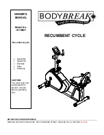 Body Break 16116901 Owner'S Manual preview