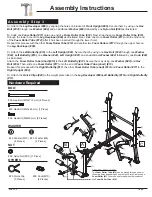 Preview for 9 page of Body Champ BCB500 Owner'S Manual