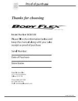 Preview for 15 page of Body Champ BCB500 Owner'S Manual