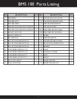 Preview for 4 page of Body Champ BMS 100 Owner'S Manual