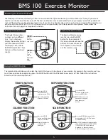 Preview for 7 page of Body Champ BMS 100 Owner'S Manual