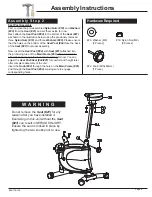 Preview for 8 page of Body Champ BRU 108 Owner'S Manual