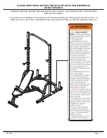 Предварительный просмотр 3 страницы Body Champ PBC1835 Owner'S Manual