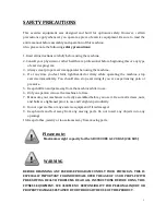 Preview for 2 page of Body Charger GB3030UBE – Type II Instruction Manual