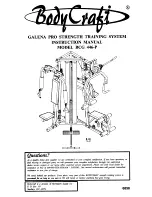 Preview for 1 page of Body Craft BCG 446-P Instruction Manual