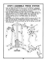 Preview for 11 page of Body Craft BCG 446-P Instruction Manual