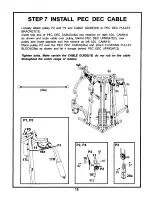 Preview for 13 page of Body Craft BCG 446-P Instruction Manual