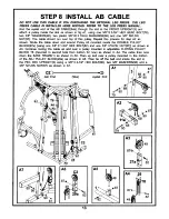 Preview for 14 page of Body Craft BCG 446-P Instruction Manual