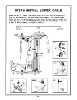 Preview for 15 page of Body Craft BCG 446-P Instruction Manual