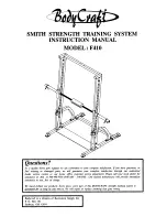 Body Craft F410 Instruction Manual preview