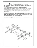 Предварительный просмотр 7 страницы Body Craft F410 Instruction Manual