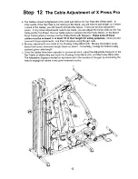 Предварительный просмотр 14 страницы Body Craft Xpress Pro Instruction Manual