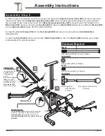 Preview for 12 page of Body Flex Sports BODY CHAMP BCB 5860 Owner'S Manual