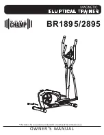 Body Flex Sports Body Champ BR1895 Owner'S Manual preview