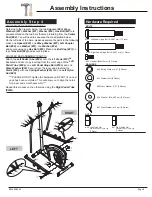 Preview for 10 page of Body Flex Sports Body Champ BR1895 Owner'S Manual