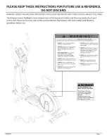 Предварительный просмотр 2 страницы Body Flex Sports Body Power BRM8981 Owner'S Manual