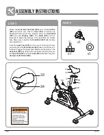 Предварительный просмотр 10 страницы Body Flex Sports Body Rider 35 Owner'S Manual