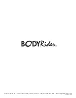 Preview for 28 page of Body Flex Sports Body Rider 35 Owner'S Manual