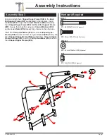 Предварительный просмотр 8 страницы Body Flex Sports PT600 Owner'S Manual