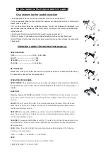 Preview for 2 page of Body flex BK01 Quick Start Manual